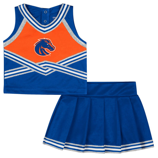 Boise State Broncos Colosseum Toddler Cheerleader Set (Blue/Orange)