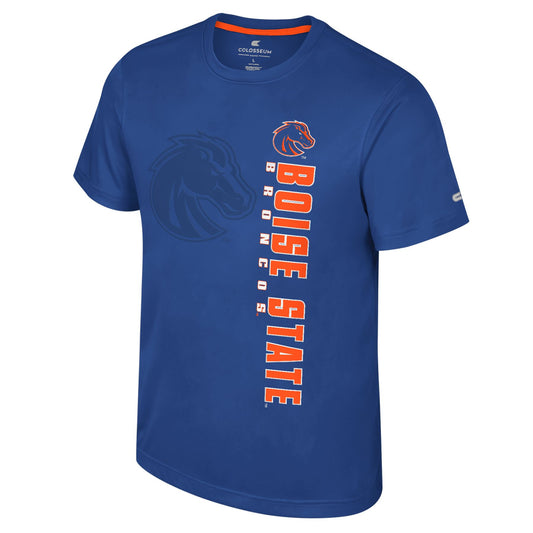 Boise State Broncos Colosseum Men's Dri-Fit T-Shirt (Blue)