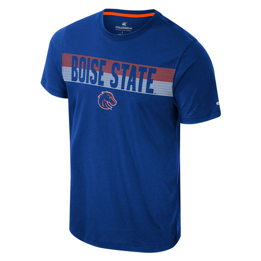 Boise State Broncos Colosseum Men's T-Shirt (Blue)