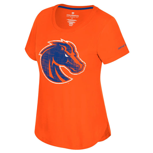 Boise State Broncos Colosseum Women's T-Shirt (Orange)