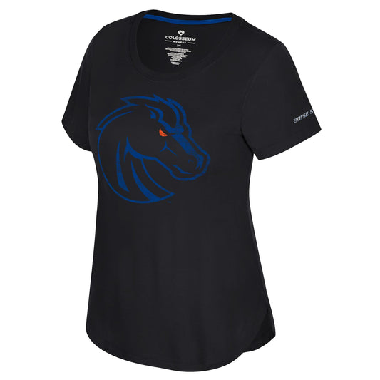 Boise State Broncos Colosseum Women's T-Shirt (Black)