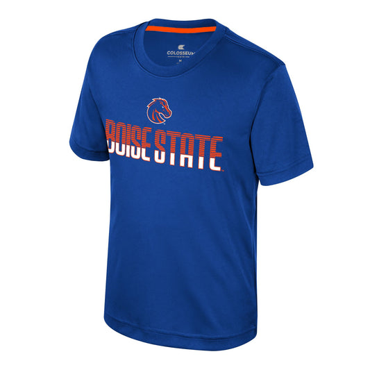 Boise State Broncos Colosseum Youth Dri-Fit T-Shirt (Blue)