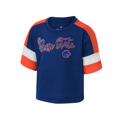 Boise State Broncos Colosseum Toddler Studded T-Shirt (Blue)