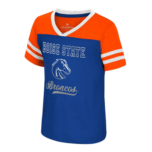 Boise State Broncos Colosseum Toddler Metallic Bling T-Shirt (Blue)