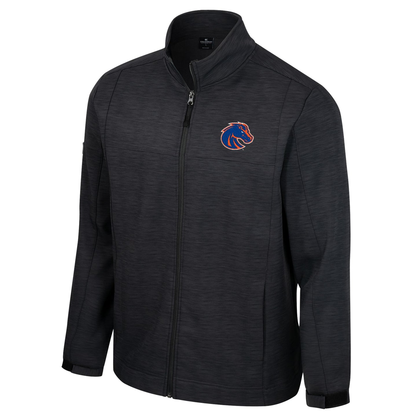 Boise State Broncos Colosseum Men's Full Zip Jacket (Black)