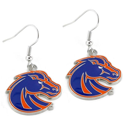 Boise State Broncos Aminco Bronco Dangle Earrings
