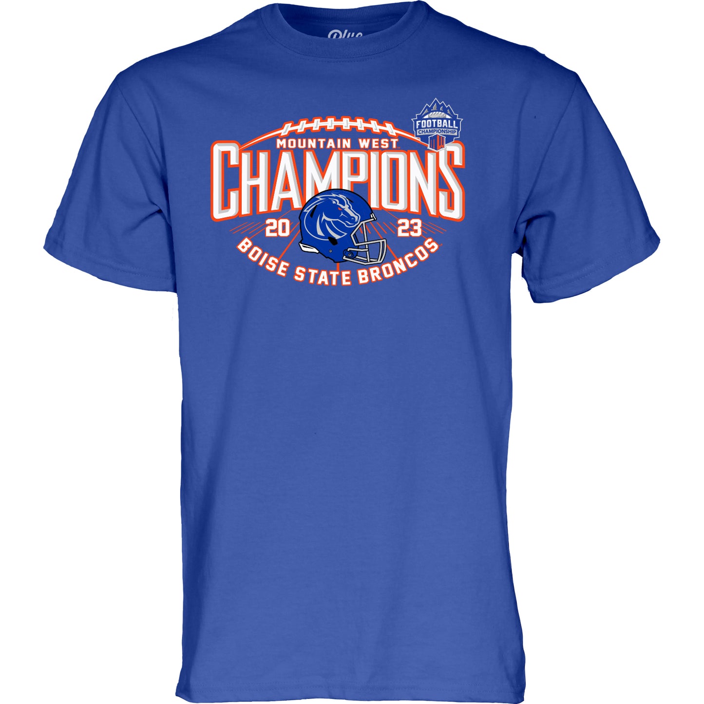 Boise State Broncos Men's MW Champions T-Shirt (Blue)