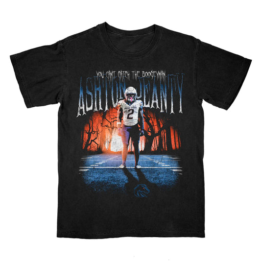 Boise State Broncos Ashton Jeanty Boogeyman T-shirt (Black)