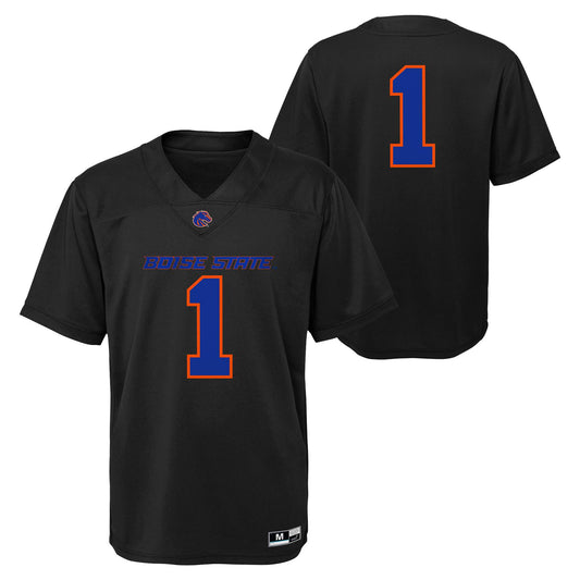 Boise State Broncos Gen2 Youth Football Jersey (Black)