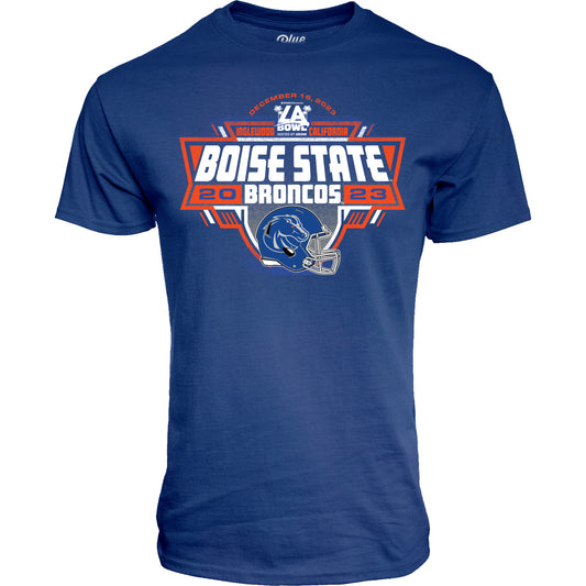 Boise State Broncos Blue84 LA Bowl 2023 T-Shirt (Blue)