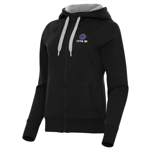 Boise State Broncos Antigua Women's CFP Full Zip Hoodie