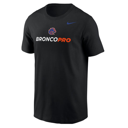 Boise State Broncos Nike Men's "Bronco Pro" T-Shirt (Black)