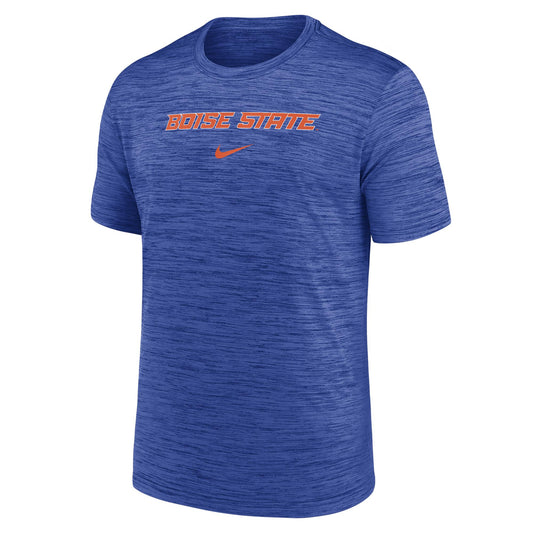 Boise State Broncos Nike Men's 2025 Velocity Dri-Fit T-Shirt (Blue)