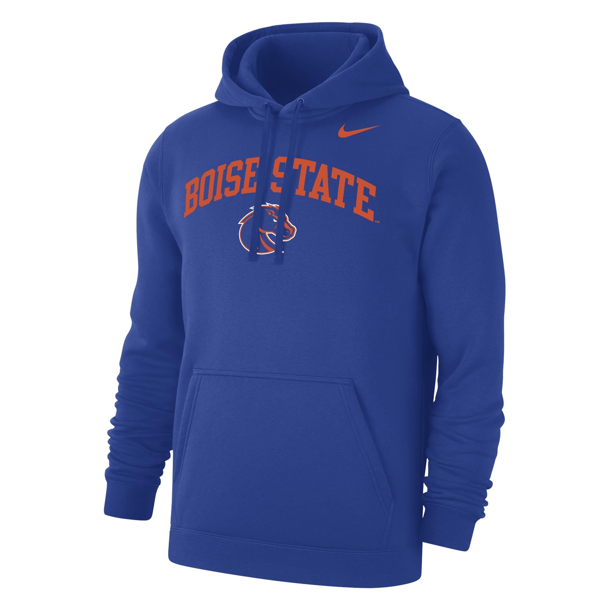 nike blue and orange hoodie