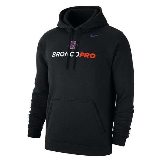 Boise State Broncos Nike Men's "Bronco Pro" Hoodie (Black)