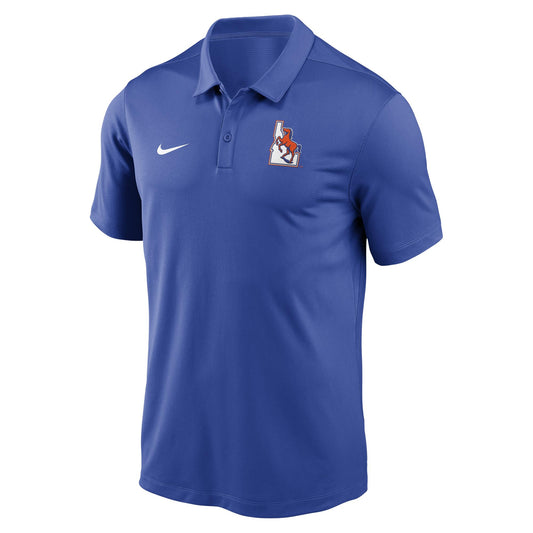 Boise State Broncos Nike Men's Victory Vault Dri-Fit Polo (Blue)