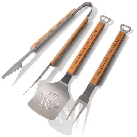 Boise State Broncos You The Fan 3-Piece BBQ Grill Set