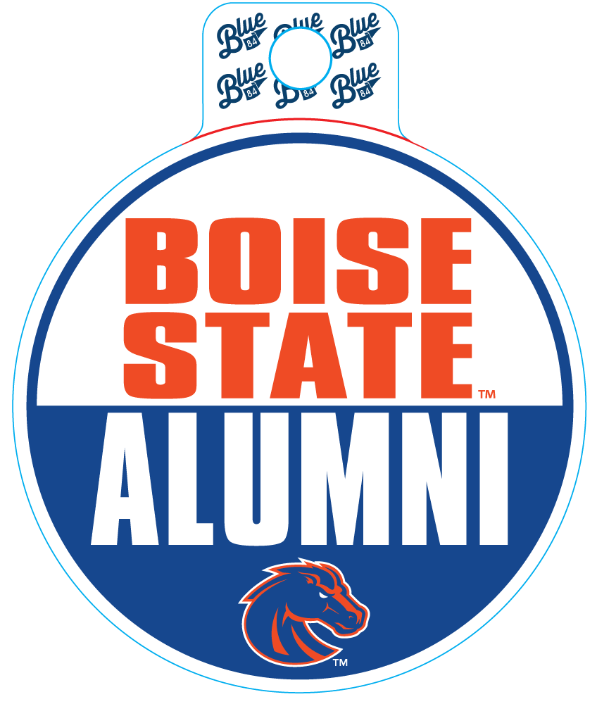 Boise State Broncos Blue84 Alumni Sticker