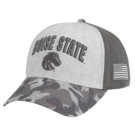 Boise State Broncos Colosseum OHT Snapback Hat (Grey)