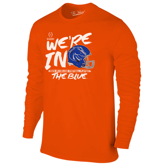 Boise State Broncos CFP We're In (The Blue) L/S T-Shirt (Orange)