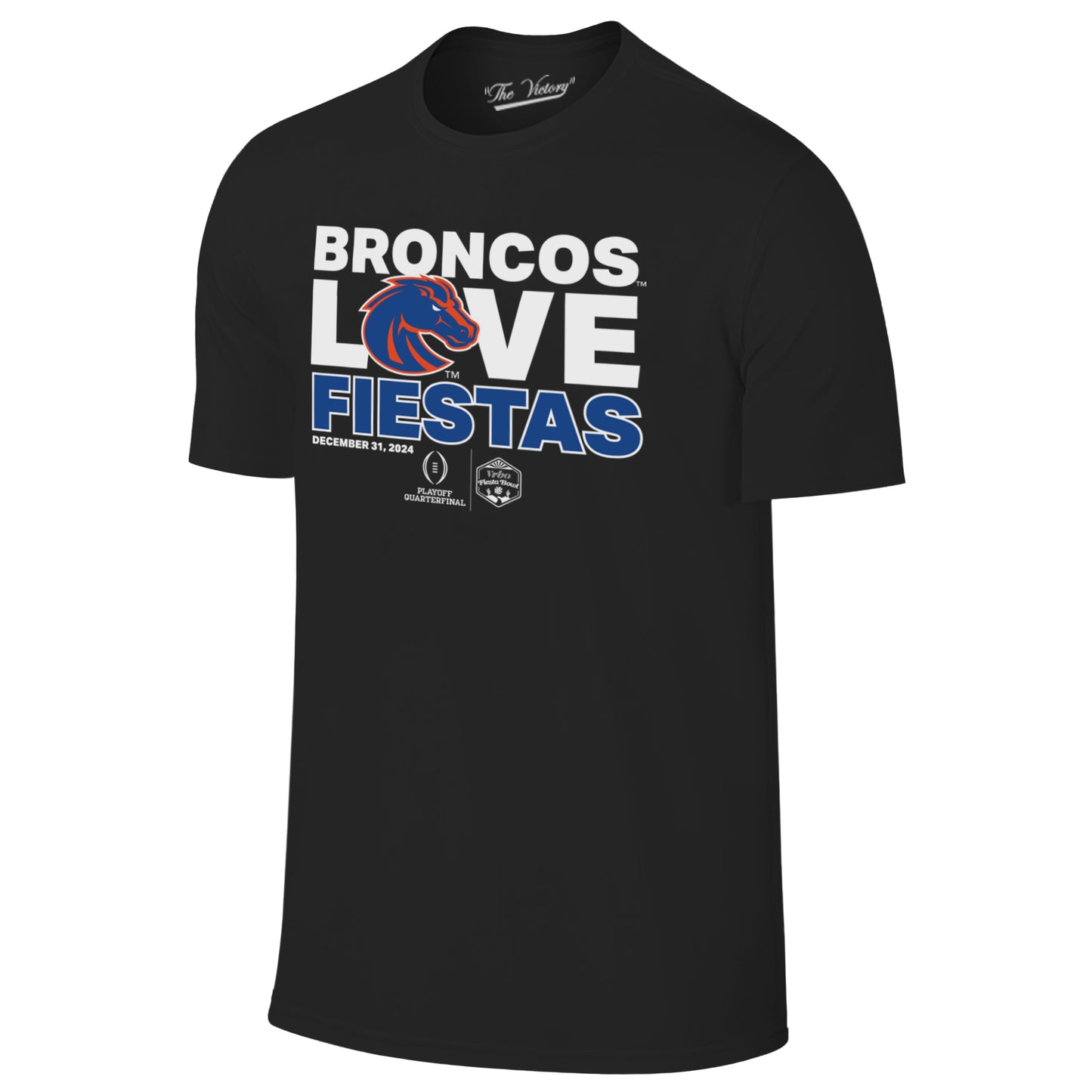 Boise State Broncos Love Fiestas T-Shirt (Black)