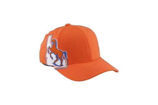 Boise State Broncos Zephyr Vault Horse Rivalry Flex Fit Hat (Orange)