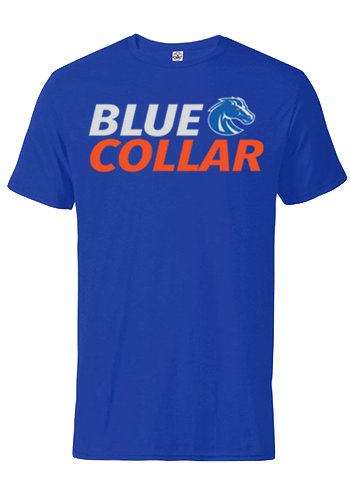 Boise State Broncos Select Men's "Blue Collar" Gameday T-Shirt (Blue)