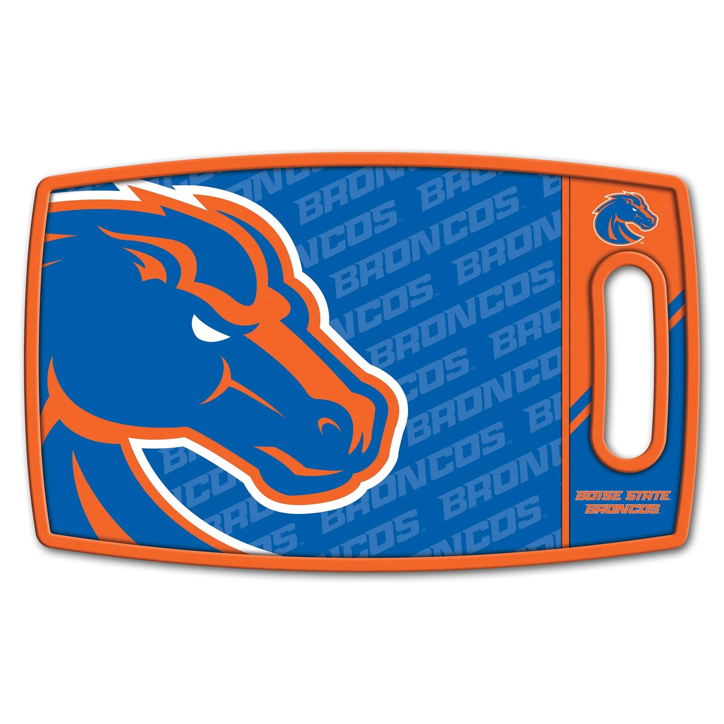 Boise State Broncos You The Fan Cutting Board (Blue/Orange)