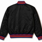 Boise State Broncos Blue & Orange Store Exclusive Satin Bomber Jacket (Black)