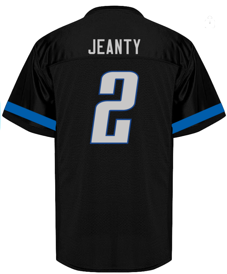 Boise State Broncos Retro Brand Youth Ashton Jeanty Football Jersey (Black)