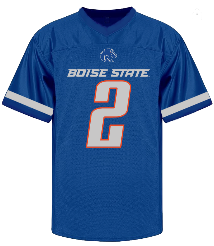 Boise State Broncos Ashton Jeanty Twill Football Jersey (Royal)