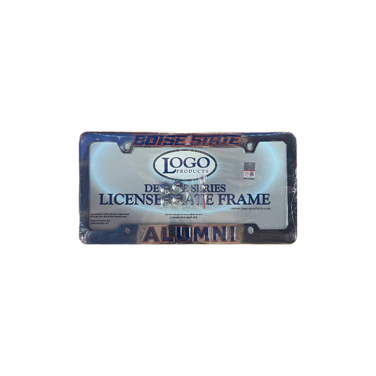 Boise State Broncos Logo Products Metal "Alumni" License Plate Frame