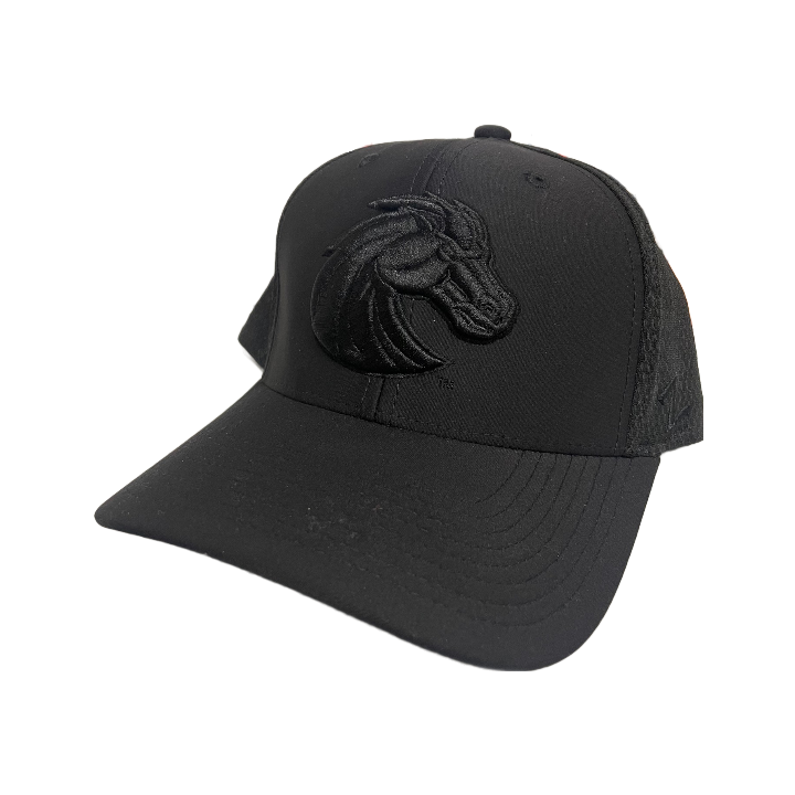 Boise State Broncos Zephyr Mesh Flex Fit Hat (Black)