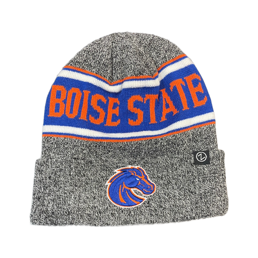 Boise State Broncos Zephyr "Boise State" Beanie (Grey)