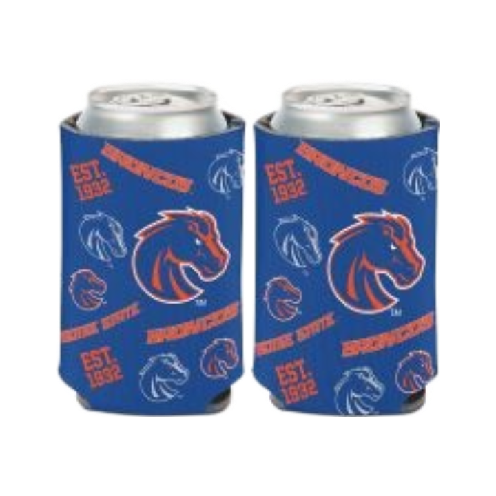 Boise State Broncos Wincraft 12oz Scatter Print Can Cooler (Blue)