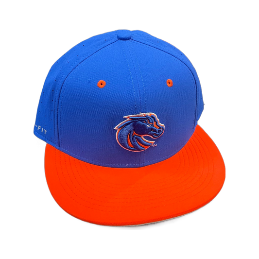 Boise State Broncos Nike Dri-Fit Fitted Hat (Blue/Orange)