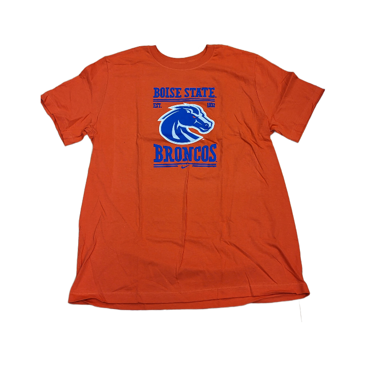 Boise State Broncos Nike Men's EST. Bronco T-Shirt (Orange)