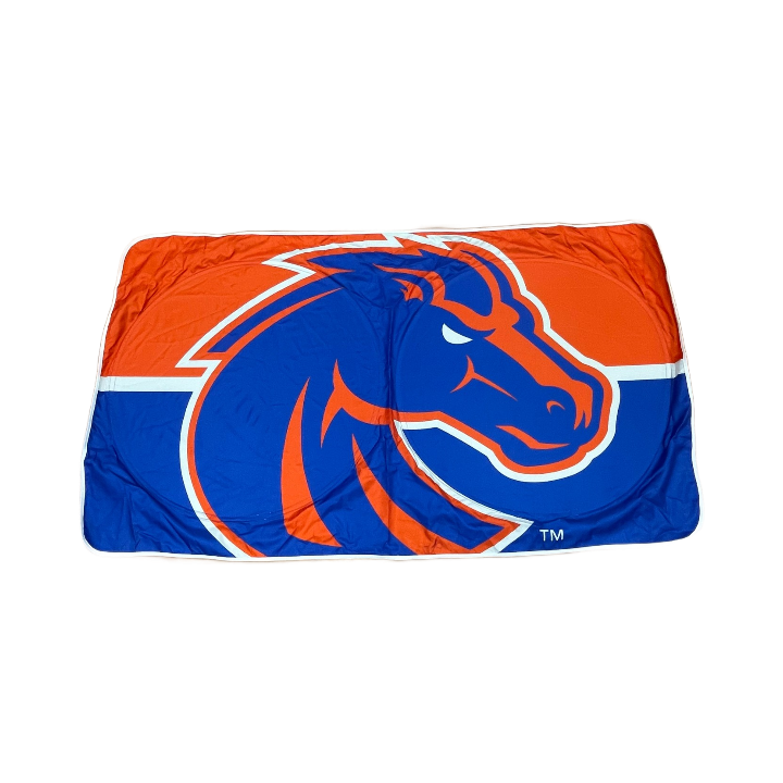 Boise State Broncos Wincraft Front Windshield Car Sunshade (Blue/Orange)