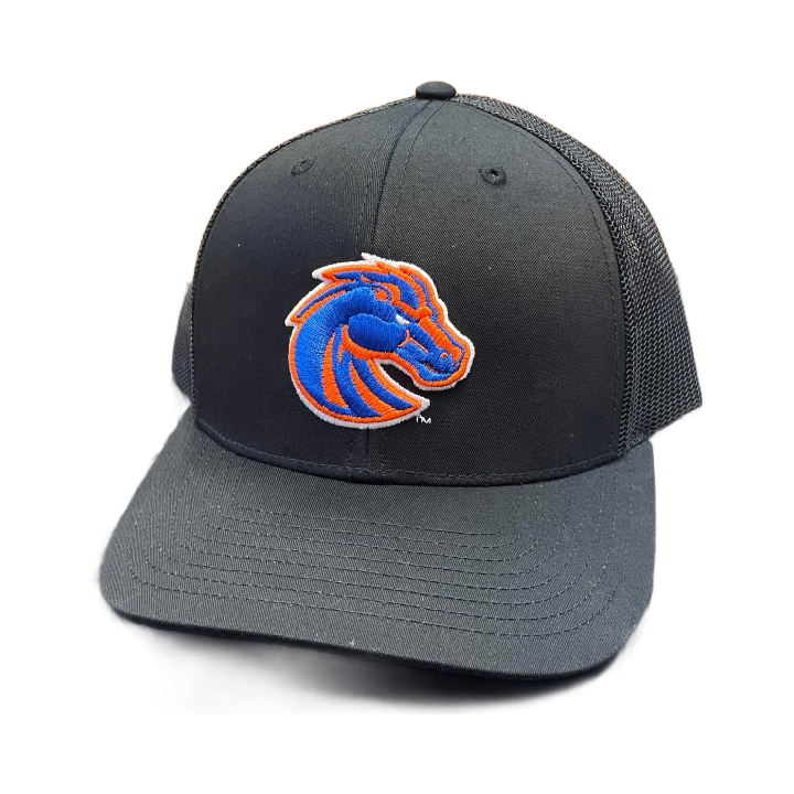 Boise State Broncos Richardson Trucker Snapback Hat (Black)