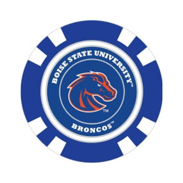 Boise State Broncos Team Golf Golf Ball Marker (Blue)