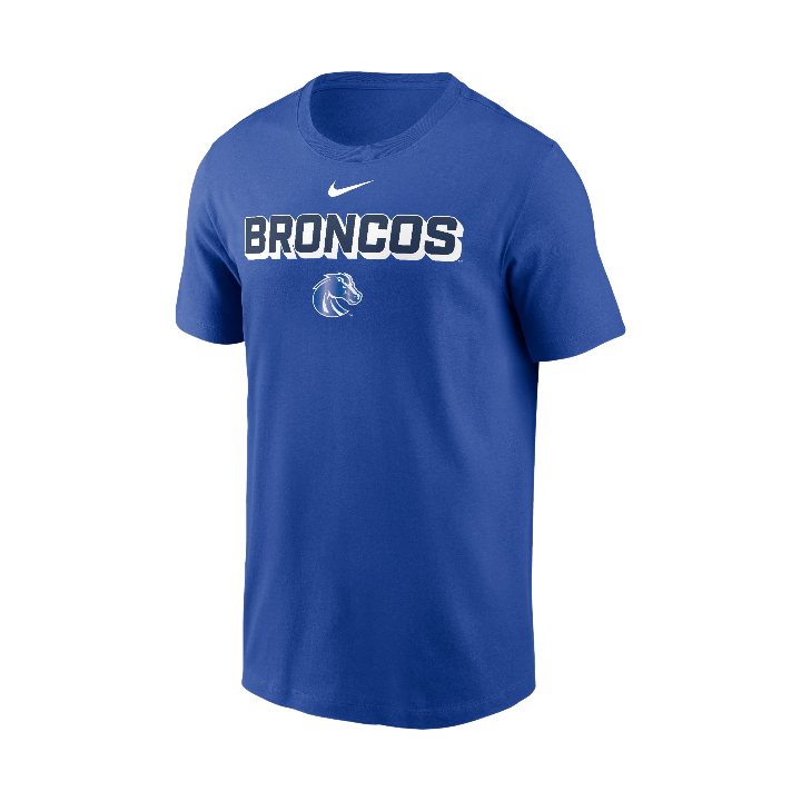 Boise State Broncos Nike Men's Dri-Fit T-Shirt (Blue)