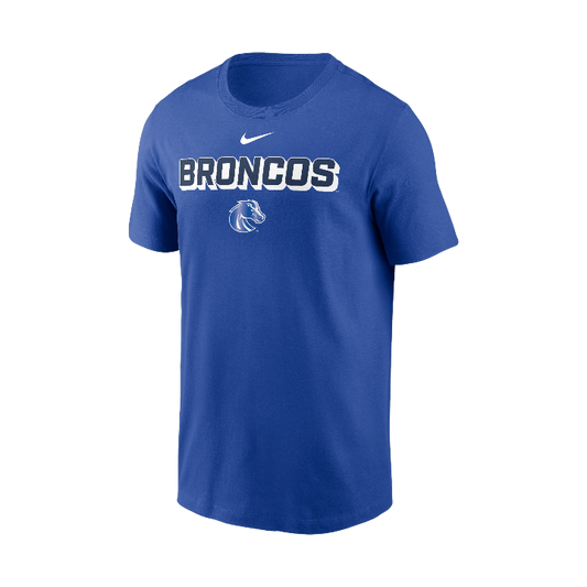 Boise State Broncos Nike Men's Dri-Fit T-Shirt (Blue)