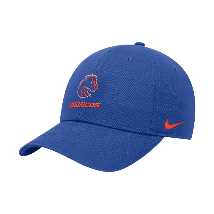 Boise State Broncos Nike Club "Broncos" Adjustable Hat (Blue)