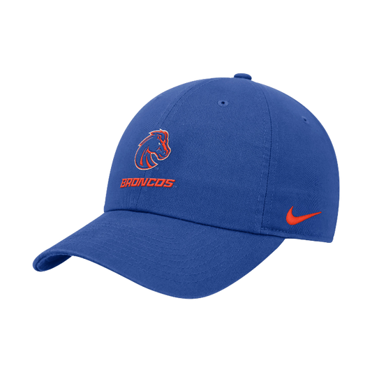 Boise State Broncos Nike Club "Broncos" Adjustable Hat (Blue)