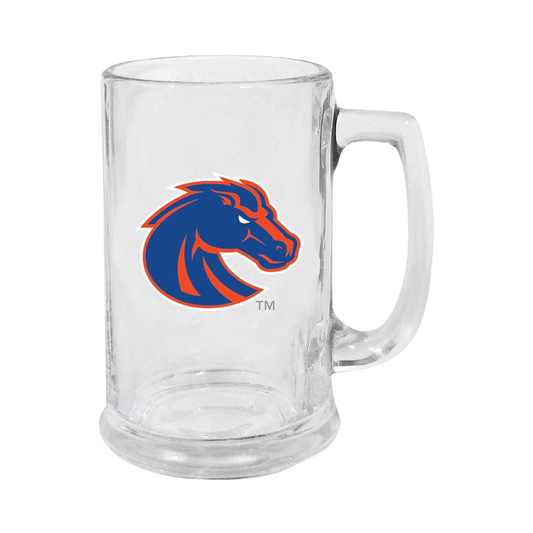 Boise State Broncos Memory Company 15oz Glass Stein
