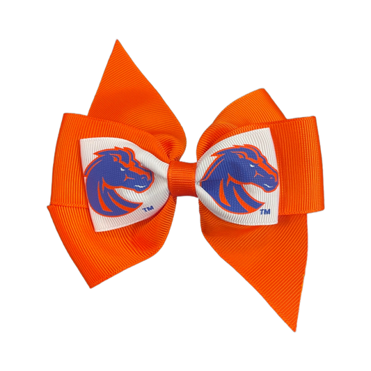 Boise State Broncos USA Bows Hair Clip Bow