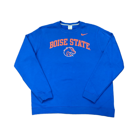 Boise State Broncos Nike Men's "Boise State" Crewneck Sweatshirt (Blue)