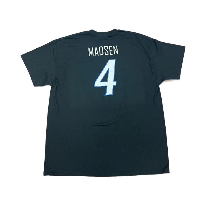Boise State Broncos Select Men's "Madsen" Name and Number Football Tee (Black)