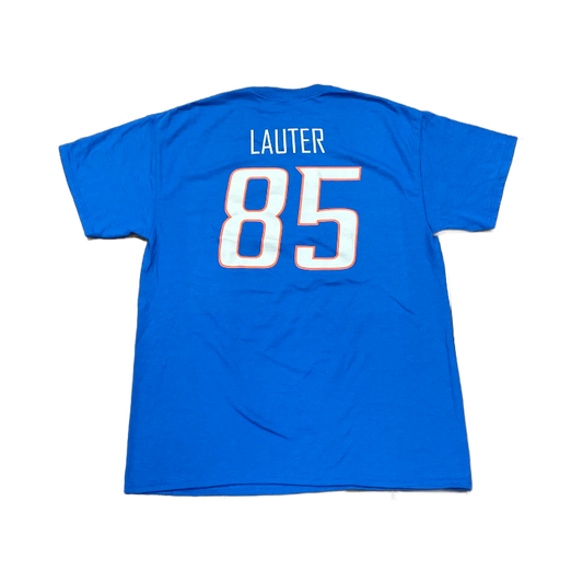 Boise State Broncos Select Men's "Lauter" Name and Number Football Tee (Blue)