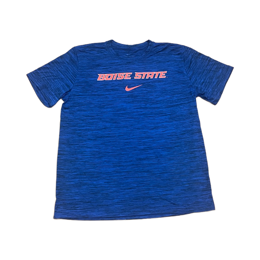 Boise State Broncos Nike Men's 2025 Velocity Dri-Fit T-Shirt (Blue)